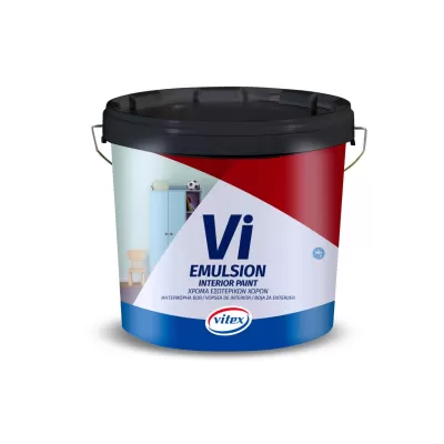 Vopsea lavabila de interior vitex vi 902073 - alb 15l